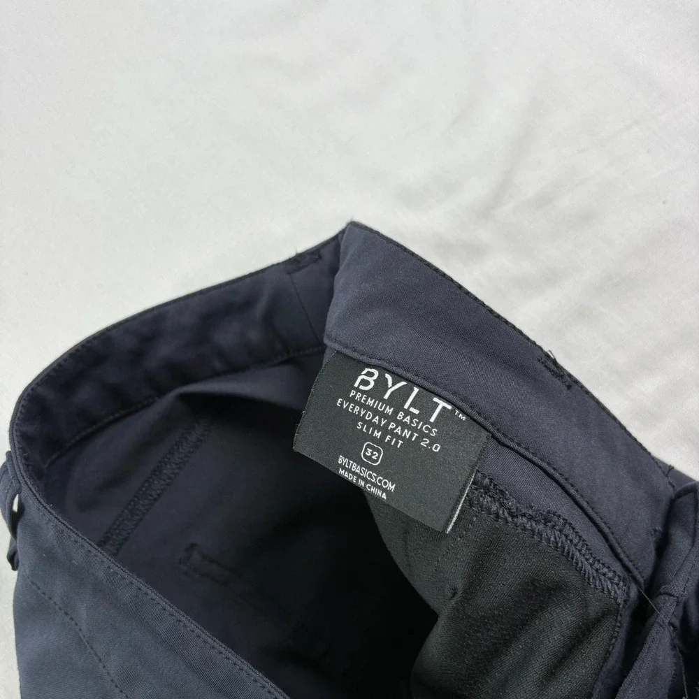 BYLT Pants Mens Size 32 (Fits 28x29) Everyday 2.0 Golf Slim Stretch Performance